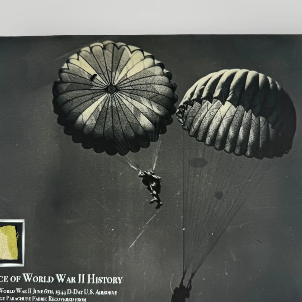 Authentic D-Day WWII U.S. Airborne Sainte-Mère-Église Camouflage